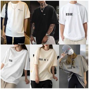 Camicie firmate t-shirt essent Street Casual t-shirt essentail Allentato Uomo Donna Estate Luxury essen Magliette Petto Stampa Top Tees T-shirt essentiel HO8