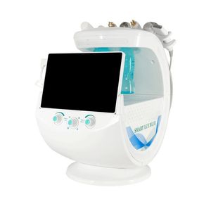 Maskin CE Ice Blue Magic Mirror Skin Analyzer Hydra Skin Lift Antiaging Beauty Machine Diamond Microdermabrasion Face Cleans Sprayer