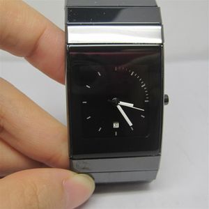 Nowy mody ceramiczny zegarek kwarcowy Mężczyzna zegar Zegarek zegarek dla mężczyzny