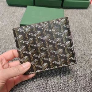 Plånbok designer plånbok lyxiga herr plånbok mönster design plånbok material läder olika färger att välja mellan modetemperament mångsidig stil plånbok bra
