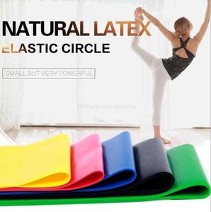 Rubber resistance bands Fitness workout elastic training band for Yoga Pilates band crossfit bodybuilding exercise pull ring Alkingline