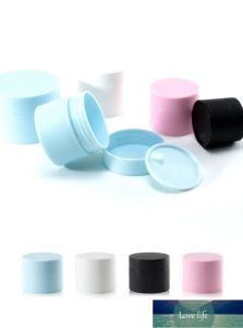 15g 20g 30g 50g PP bottle Cosmetic Cream Jars With Lid Empty Lotion Container Black Blue Pink White Packing Bottles Top