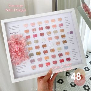 Rormays 48-Farben-Gel-Nagelpolierset, 15 ml, Nude Pink, durchscheinendes Lackgel, UV-LED-Tauchung, semi-permanent, Nagelstudio, spezielle Nagelgel-Großhandelsfabrik