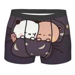 UNDUPTS Cub Sleeping Man's Boxer Briefs Bubu Dudu Karikatür Son derece Nefes Alabilir İç çamaşırı Yüksek Kaliteli Baskı Şortları Doğum Günü Hediyeleri 230602