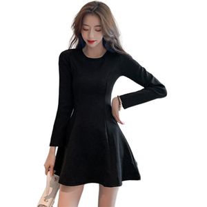 Dress Mini Dress Women Beach Autunno Sexy Party BodyCon Elegante Vintage Casual Abite Short Red Black 2021 Oversize Sunsssing