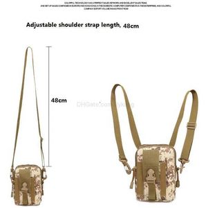 Sacos de ombro para caminhadas ao ar livre Mochilas Molle táticos Bolsa de cinto militar Mochila de cintura esportiva macia Bolsa de bolso para corrida Bolsa de cintura para viagem