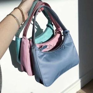 Evening Bags mirror quality 3 piece Womens Nylon Shoulder hobo Bag Luxury pink Designer bag tote Handbag Crossbody fashion Bags man duffle Saffiano hobo m J230603