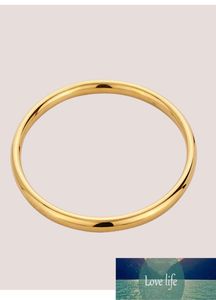 Style Ancient Bangle Simple AllMatch Korean Gold Bracelet Circle Stainless Steel Inheritance Couple Women039s Mori Style Brace4835094