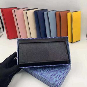 designer bags unisex Wallets purse long clutch 8 Color Three Fold Change Card Coin Bag Hardware Lady Wallet Purse 220915