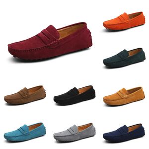 Casual Shoes Men czarny czerwony pomarańczowy ciemnozielony niebieski szary trenerów męskich trenerów sportu na zewnątrz Color32