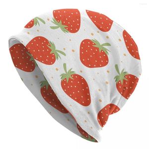 Berets Strawberry Pattern 11 Шляпа женская мужская аниме дикие элегантные солнечные шляпы