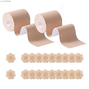 Boob Tape BHs für Frauen selbstklebende unsichtbare BH-Nippel-Pasties-Abdeckungen Bruststraffungsband Push-Up-Bralette trägerloses Pad Sticky L230523