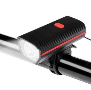 luci per bici impermeabili 120db Altoparlante a clacson Luce anteriore per bicicletta Mtb Bike Torce a Led Outdoor Ciclismo fari Accessori per lampade Alkingline