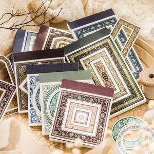 8Paków/Lot Baroque Window Series Retro Paper Message Memo Pad