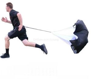 Pára-quedas de resistência de treinamento de velocidade ajustável de 1,5 m Pára-quedas de guarda-chuva de corrida para corrida de treinamento de futebol