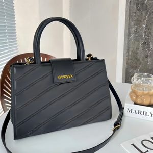 Umhängetasche, Luxus-Handtasche, Designer-Tasche, Damen-Geldbörse, Designer-Einkaufstasche, schlichte Streifen, echtes Leder, Kunstwerk, Einkaufstasche, Geldbörsen, Designer-Frau-Handtasche, Luxus-Taschen