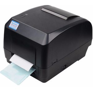 Stampanti XPRINTER TERMIC TRASFERIRE Etichetta della stampante Stampante a barre della stampante 108 mm Interfaccia USB Larghezza per la vendita al dettaglio