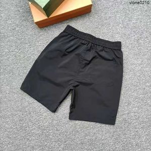 Snabbtorkning av tunna shorts Mäns ungdom Capris andningsbara strandbyxor Slim Fit Medium Pants Men's Shorts