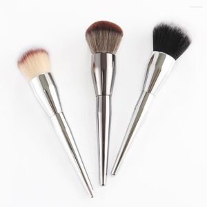 Makeup Brushes Make-up Brush. Large Loose Pink Blush Honey Powder Wholesale Tools With Metal Handle