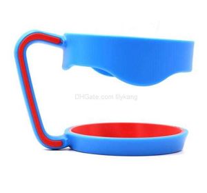 30oz 20oz Portable Plastic Hand Handtag Holder Mugs Portable Handhållare för 30 oz rostfritt stålkoppar HANDLE NONSLIP Säkra hållare