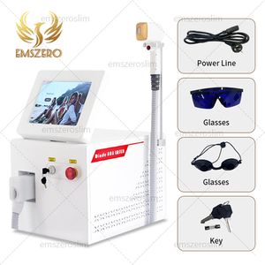 Ny 2024 Hot Other Beauty Equipment 808nm Diode Laser Hårborttagning Maskin Sapphire Kontakt Kylhuvud Smärtfri laser 755 808 1064 Epilator Salon