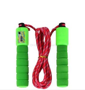 Sponge skok liny gimnazjum uczniowie Gra Pomijaj linę LED LED SKIPIPPING LIPE Outdoor Gym Sports Fitness Rope Linia