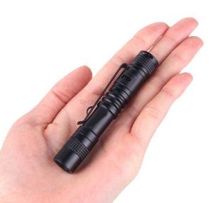 Atacado grátis DHL Mini Lanternas LED Penlight XPE R3 LED Pocket Light Lamp Clip Lanterna Camping Torch