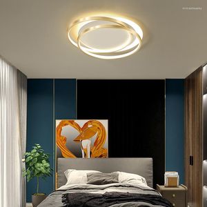 Avizeler Led Tavan Işık Yaratıcı Yuvarlak Yuvarlak Oturma Odası Yatak Odası Aydınlatma lambası Modern Minimalist Işıklar Mutfak Armatürleri