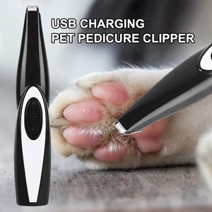 Trimmers Hund Clipper Electric Haustier Fuß Haar Trimmer professionelle Haustier Trimmer Hundepflege Clippers USB wiederaufladbare Haustierhaarschneider