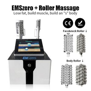 HOT DLS-EMSlim Portátil Emszero 2 em 1 Roller Massage Therapy 40k Compression Micro Vibration Vacuum 5D Slimming Machine Venda Direta da Fábrica Certificação CE