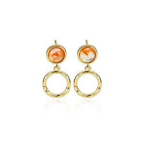 Baumeln Kronleuchter Korea Stil Romantische Opal Ohrringe Für Frauen Trendy Metall Earing Schmuck Nette Hängende Tropfen Lieferung Dhqlj