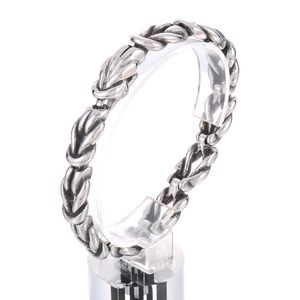 Edelstahl-Seilknoten-Armbänder, Friedensknoten-Gliederkettenarmband, einfacher Schmuck für Damen und Herren, 13 mm, 21 cm, 58 g Gewicht