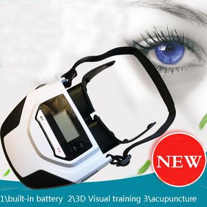 Massaggiatore oculare Batteria incorporata 3D Visual Training Agopuntura Laser Massaggiatore oculare Bambini Adulto Rilassante dispositivo per l'allenamento degli occhi 230602