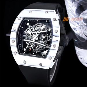 Ny sportklocka RM59-01 RM70-01 RM11-04 RM61-01 RM052 med Xicheng-rörelse Mekanisk kolfiberfodral Sapphire Mirror Designer Watches Watches Watches Watches