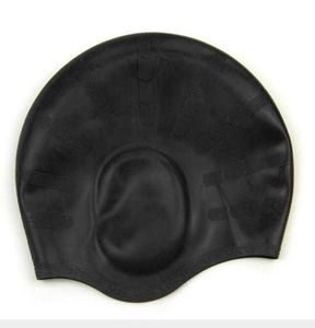 Cuffia da nuoto impermeabile in silicone Proteggi le orecchie Capelli lunghi Sport acquatici Piscina Immersione Cappello impermeabile Cuffia da nuoto Adulti Uomo Donna all'ingrosso