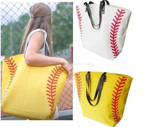 Fußball-Fußball-Taschen, kreative niedliche Softball-Tragetaschen aus Segeltuch mit Haspenverschluss, Sportpaket, Baseball-Handtasche, lässige Sporttaschen