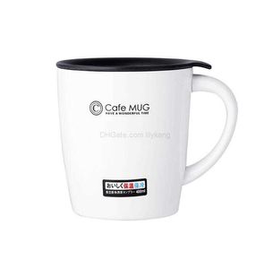New Creative office coffee mugs with hands lids Double thermos stainless steel water glass cool drinking tea milk cup flask travel beer cup