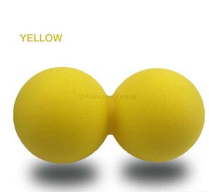 Fitness muscle relaxation peanut ball gym exercise massage hockey balls foot boby Acupoint massage balls wholesale yoga balls