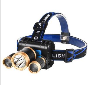 Neue 20 W Flugzeug 18650 Batterie Induktion Scheinwerfer Sensor Licht 3 LED Scheinwerfer Camping Wandern Radfahren Laufen Kopf Lampen Lichter