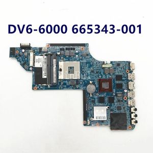 Motherboard 665343001 659148001 705188001 Mainboard For HP Pavilion DV6 DV66000 laptop motherboard HM65 HD6770M 1GB DDR3 100%Full Tested