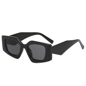 Tasarımcı Retro Kedi Göz Polarize Kare Güneş Gözlüğü Erkekler İçin Lüks Güneş Gözlükleri UV400 Yansıtma Anti-Yansıtma Büyük Tam Çerçeve Spor Sporları Plaj Siyah Gri