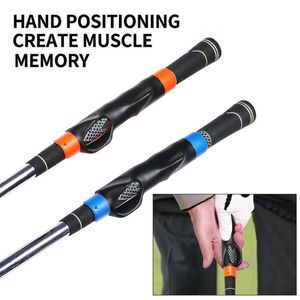 Club Grips Golf Swing Trainer Outdoor Alignment Training GRIP Practice Aid Placure Correction Accessories 230602
