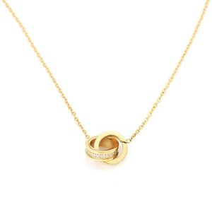 2024NECKLACES Designerkedjor för män Moissanite Chain Tennis Necklace Rose Gold Neckor Love Necklace For Women High Edition Classic Valentines Day Gift