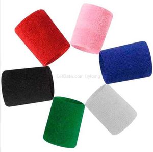 Cotone morbido assorbimento di bracciali sudore per palestra supporto per polso protezione ciclistica con supporto sportivo per esterni per il polso da asciugamano sfociato di polso per cuffia di polso allevano di alkingline