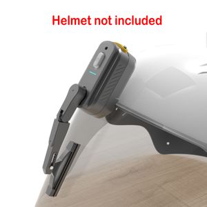 Umbrella Accessories Universal Motorcycle Helmet Rechargeable Electric Wiper Motor Windshield Compatible With Most Visor 230603