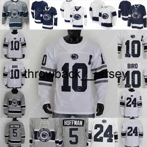 Thr Penn State Nittany Lions Hockey Jersey Ture Linden Connor McMenamin Kevin Wall Connor Maceachern Ben Schoen Ryan Kirwan Xander Paul Paul Liam Soulier