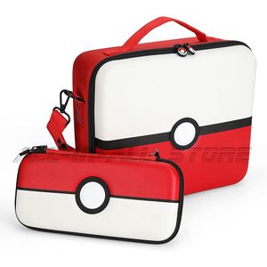 Taschen Nintend Switch Deluxe Schutzhülle aus Hartschale, große Tasche, tragbare Reise-Tragetasche für Nintendo Switch-Konsolenzubehör