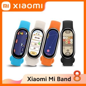Xiaomi Mi Band 8 Blood Oxygen Heart Rate Sleep Monitoring Waterproof Smart Watch 60HZ Sports Bracelet Boyfriend Girlfriend Gift