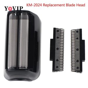 Shaves 1 Set Razor Repolding Blade Head para KM2024 Mesh Blade Fot Shaving Shaver Peças