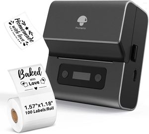 Phomemo Label Makers- Barcode Printer M221 3'' Maker BluetoothThermal For Small Business/Home Use